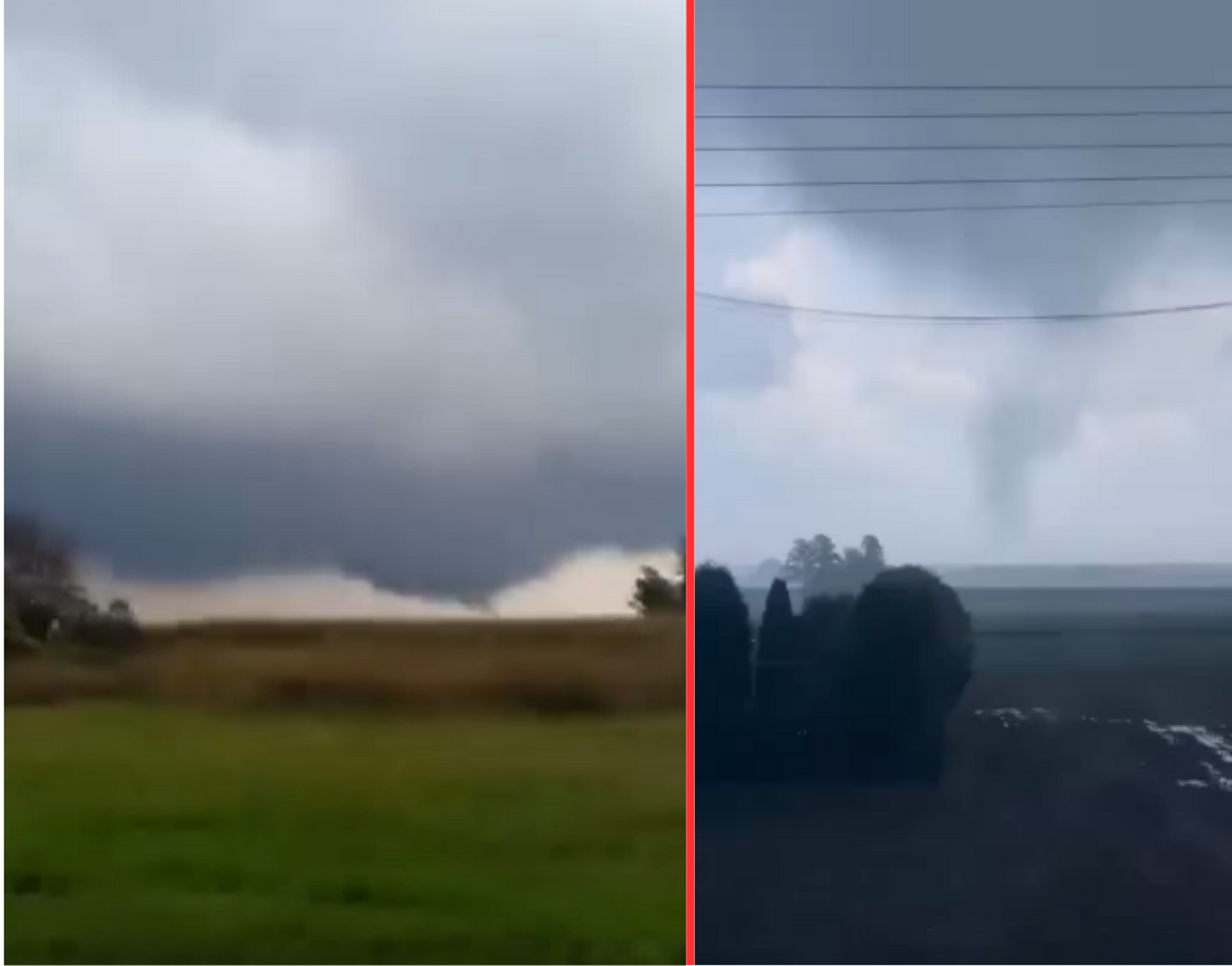 Trąby powietrzne w regionie. Trwa liczenie zniszczeń