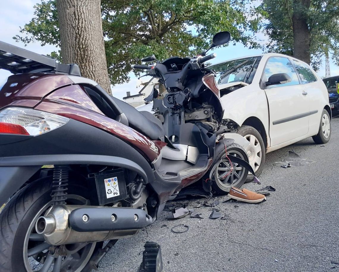 Tragedia na drodze wojewódzkiej. CZOŁOWE zderzenie