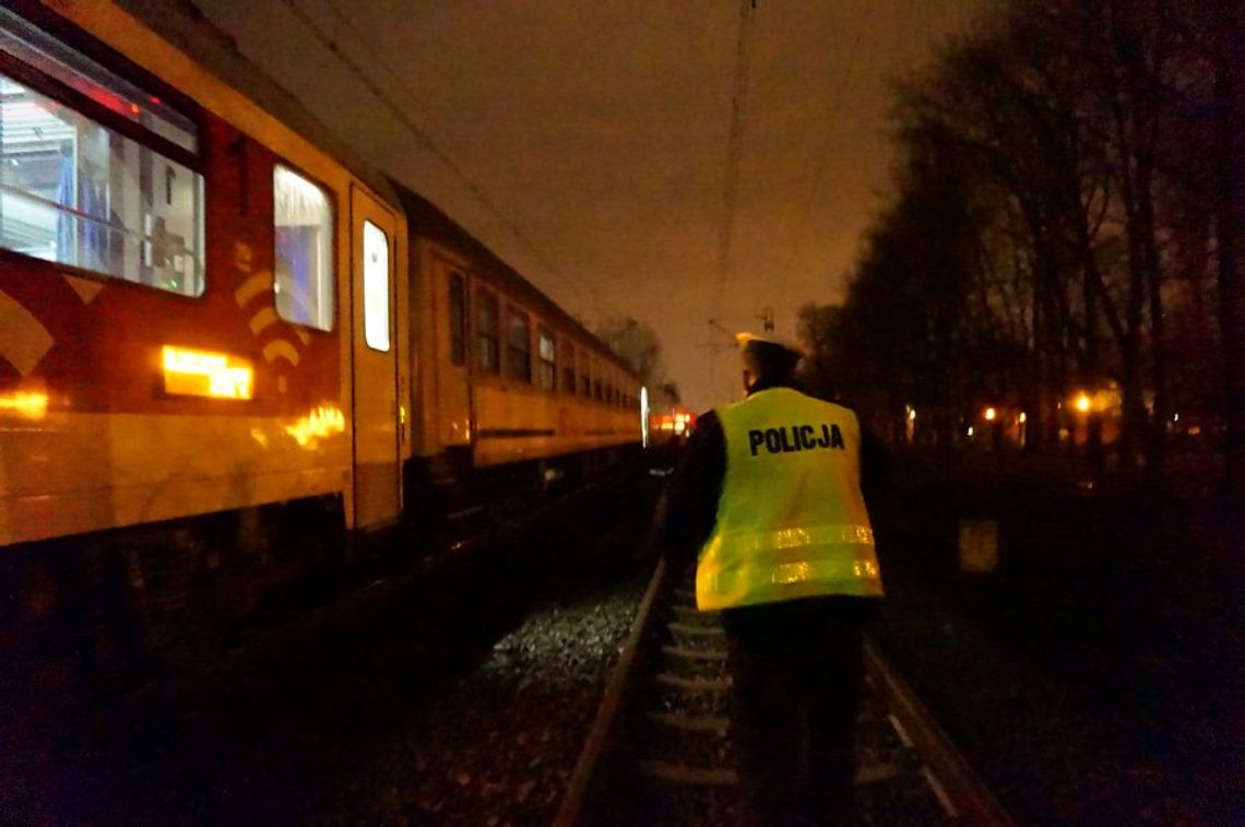 Tragedia na torach. Śmiertelne potrącenie przez pociąg