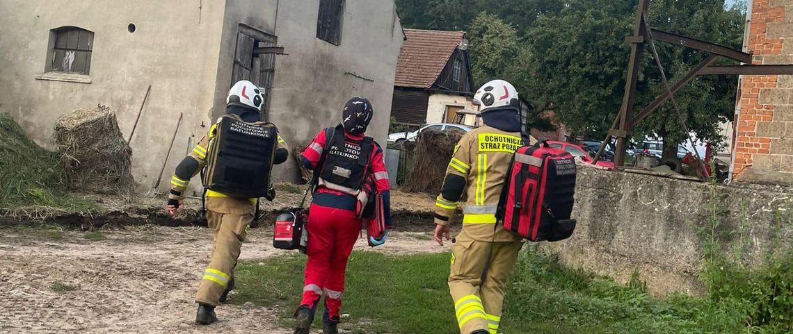 Tragedia w gospodarstwie. Nie żyje mężczyzna