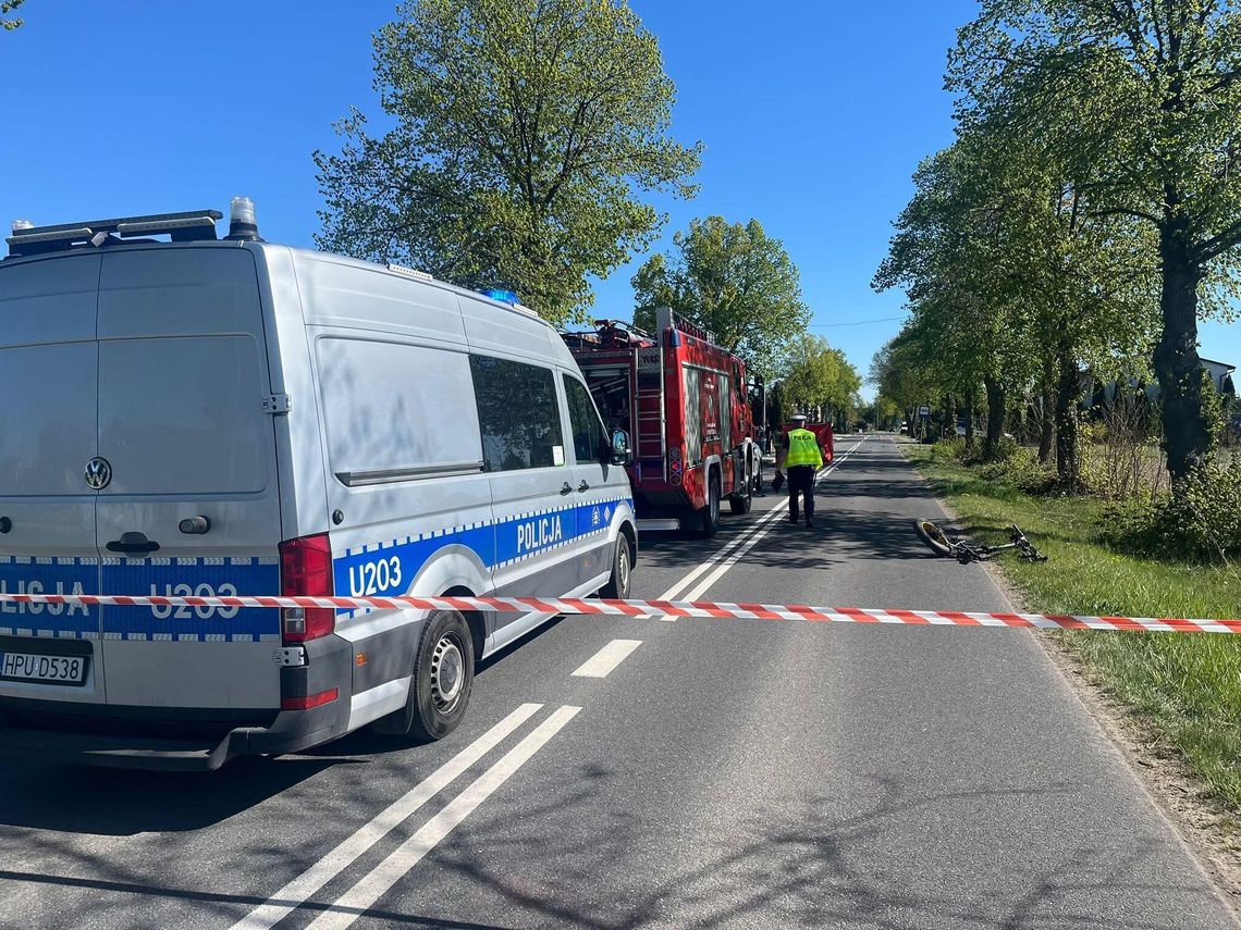 Tragiczna Majówka. Rowerzysta śmiertelnie potrącony