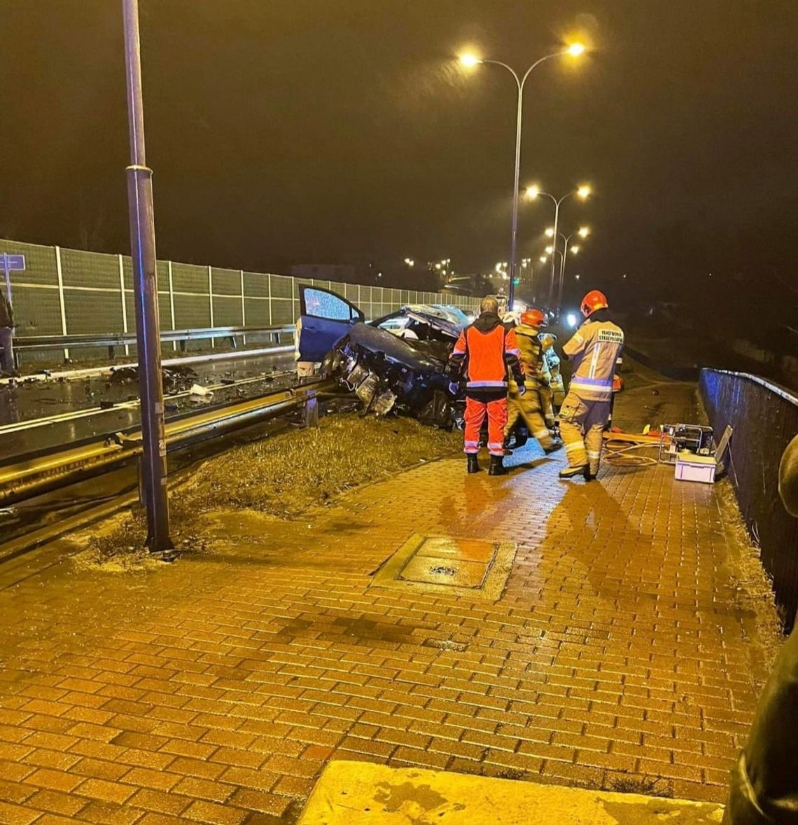 Tragedia w Sylwestra na ul. Piłsudskiego