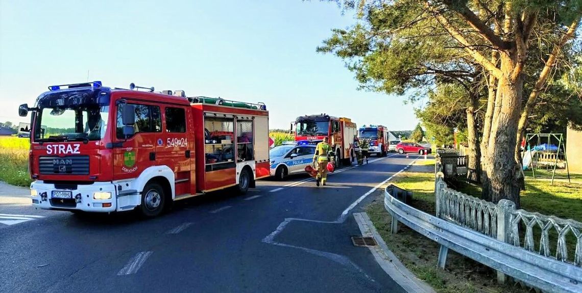 TRAGEDIA z udziałem mieszkańca powiatu kaliskiego. Zderzenie dwóch motocykli