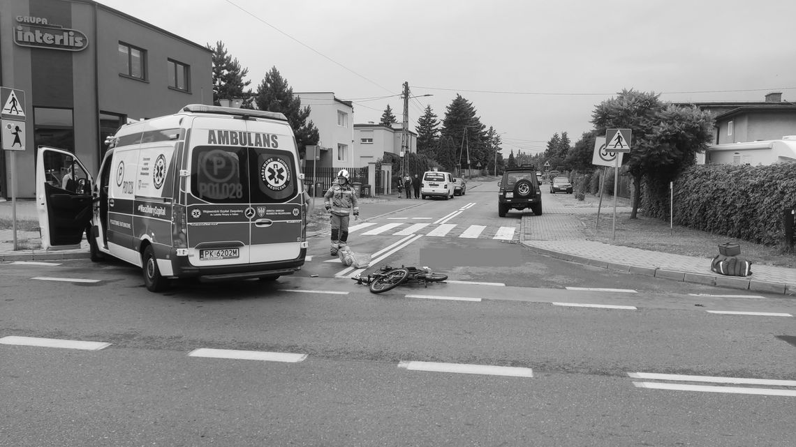 Tragiczny finał wypadku u zbiegu ulic Polnej i Zielonej