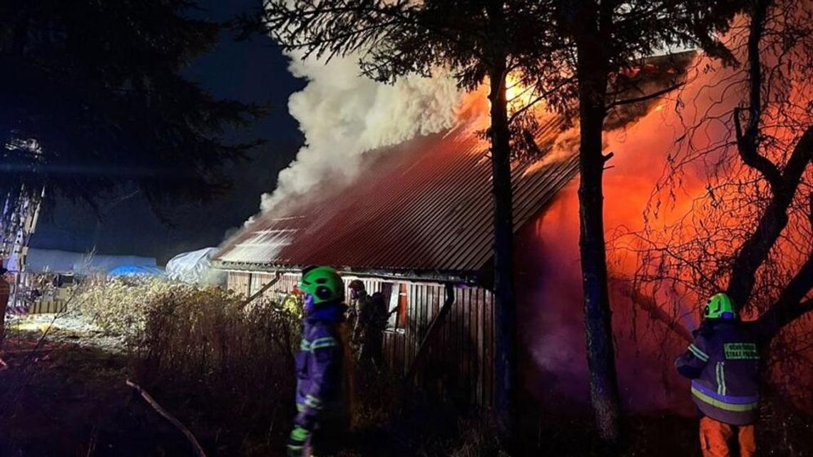 Tragiczny pożar. W domu „koza” i zwęglone ciało