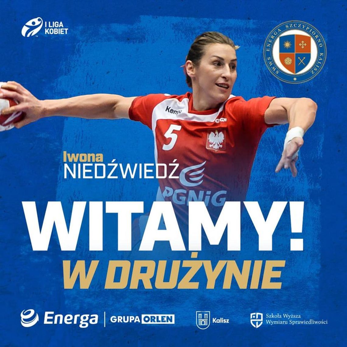 Transferowy hit! Iwona Niedźwiedź zagra w Kaliszu