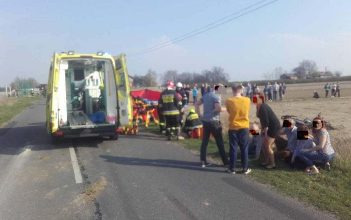 Trwa zbiórka krwi dla 17-latka ciężko rannego w wypadku w Koźminku