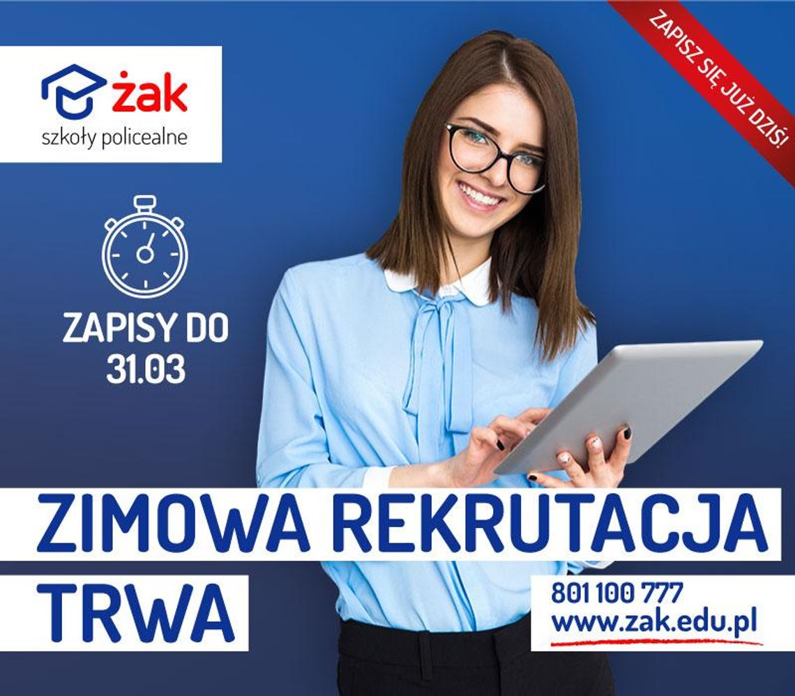 Trwa zimowa rekrutacja. Z ŻAKIEM możesz rozwinąć swoje pasje!