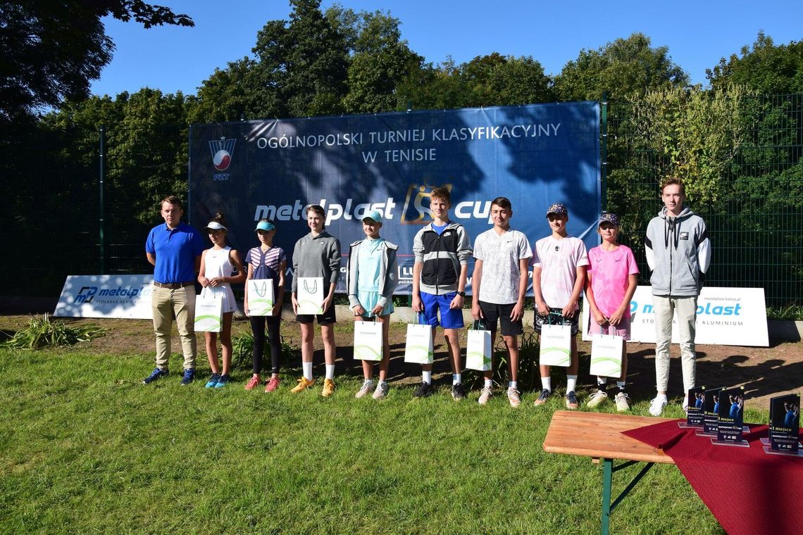 Turniej tenisowych talentów. Już po raz szósty rozegrano Metalplast Cup (ZDJĘCIA)