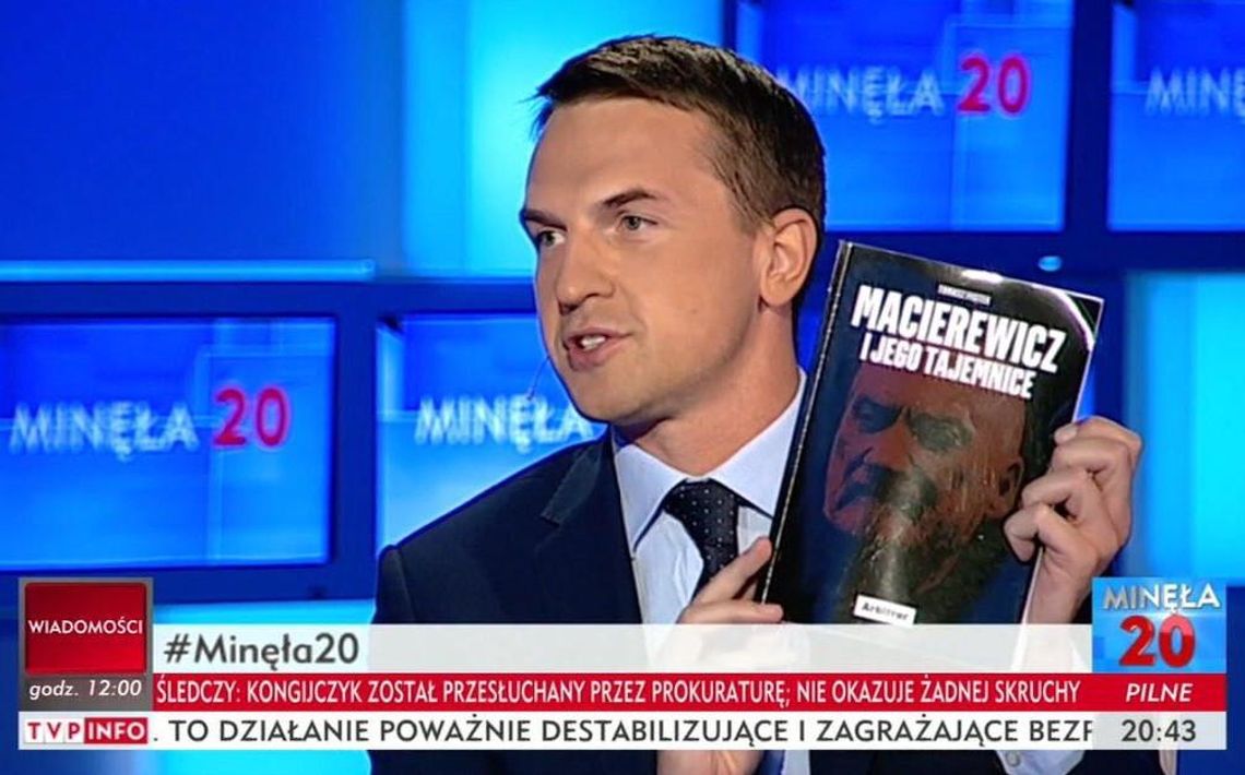 TVP odmówiła reklamy książki o Macierewiczu. „Przemycił” ją do programu poseł z okręgu kaliskiego