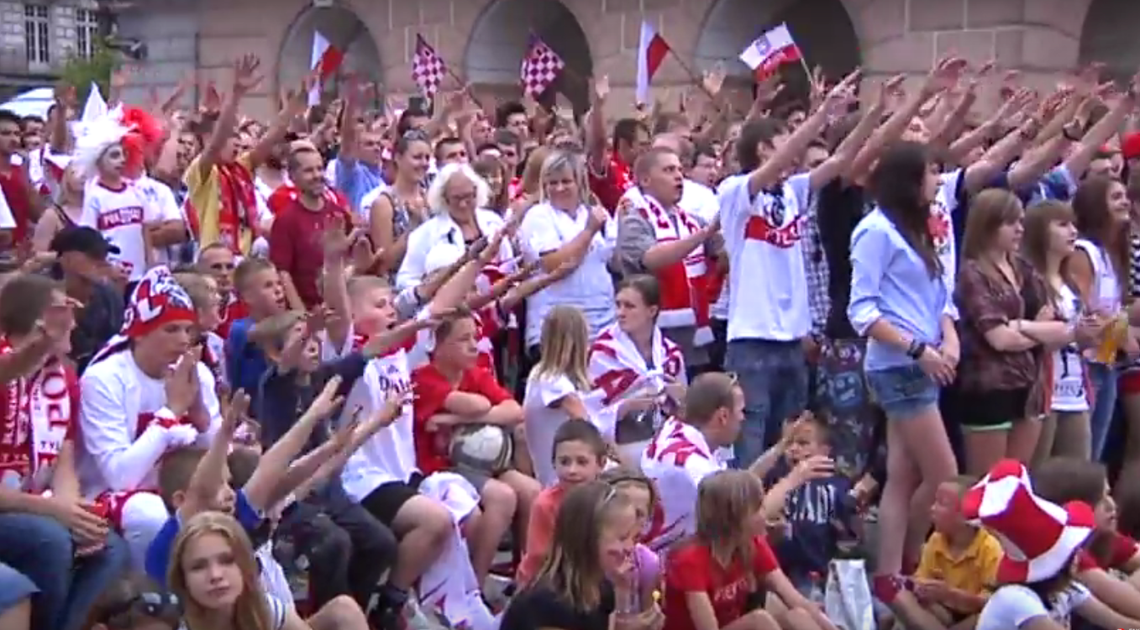 Tysiące kaliszan kibicują! Tak było na Euro 2012 WIDEO