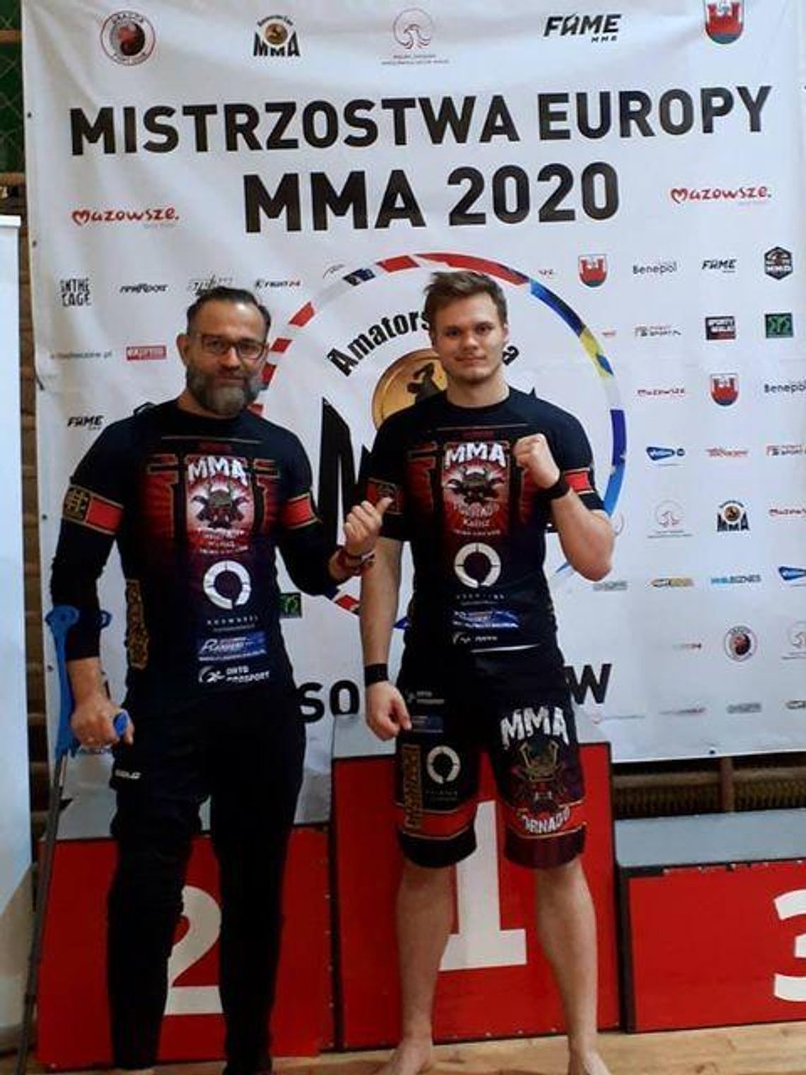 Tytuł obroniony. Kaliszanin Wiktor Cegła ponownie mistrzem Europy w MMA