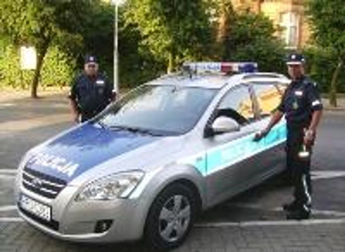 Uciekała przed policją, była pijana