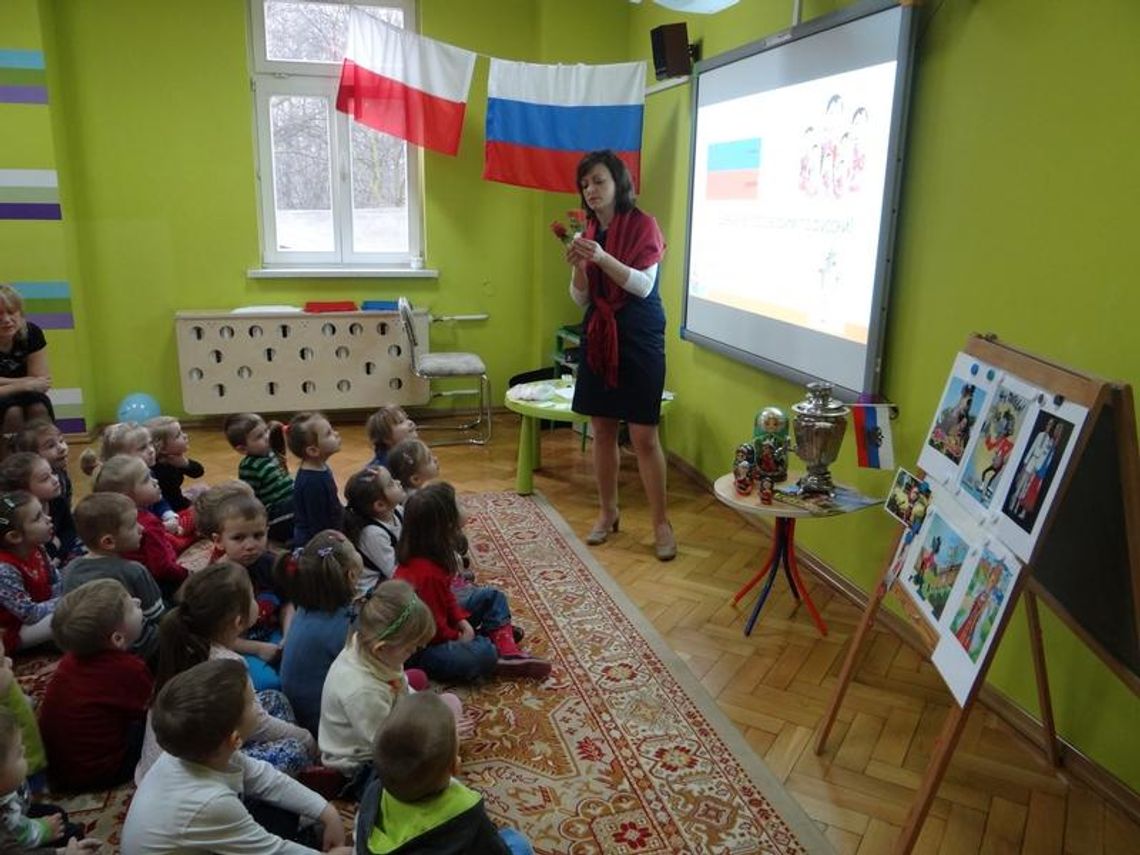 Uczą przedszkolaków... rosyjskiego WIDEO Uczą przedszkolaków... rosyjskiego WIDEO
