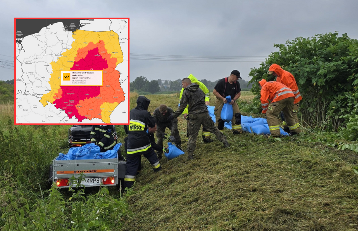 Ulewy, wichury nad Polską. Sytuacja w naszym regionie