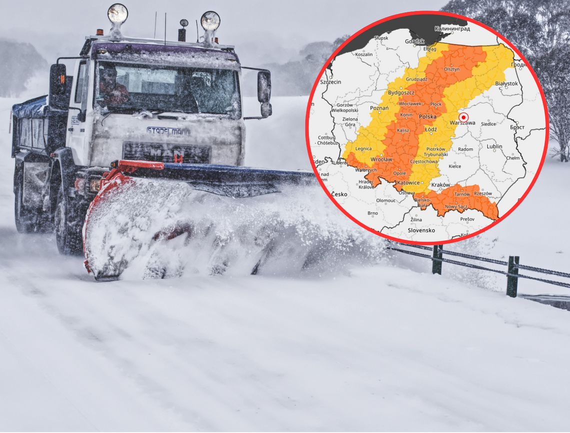 Uwaga, nadciąga śnieżyca.  Jak będzie w Kaliszu?