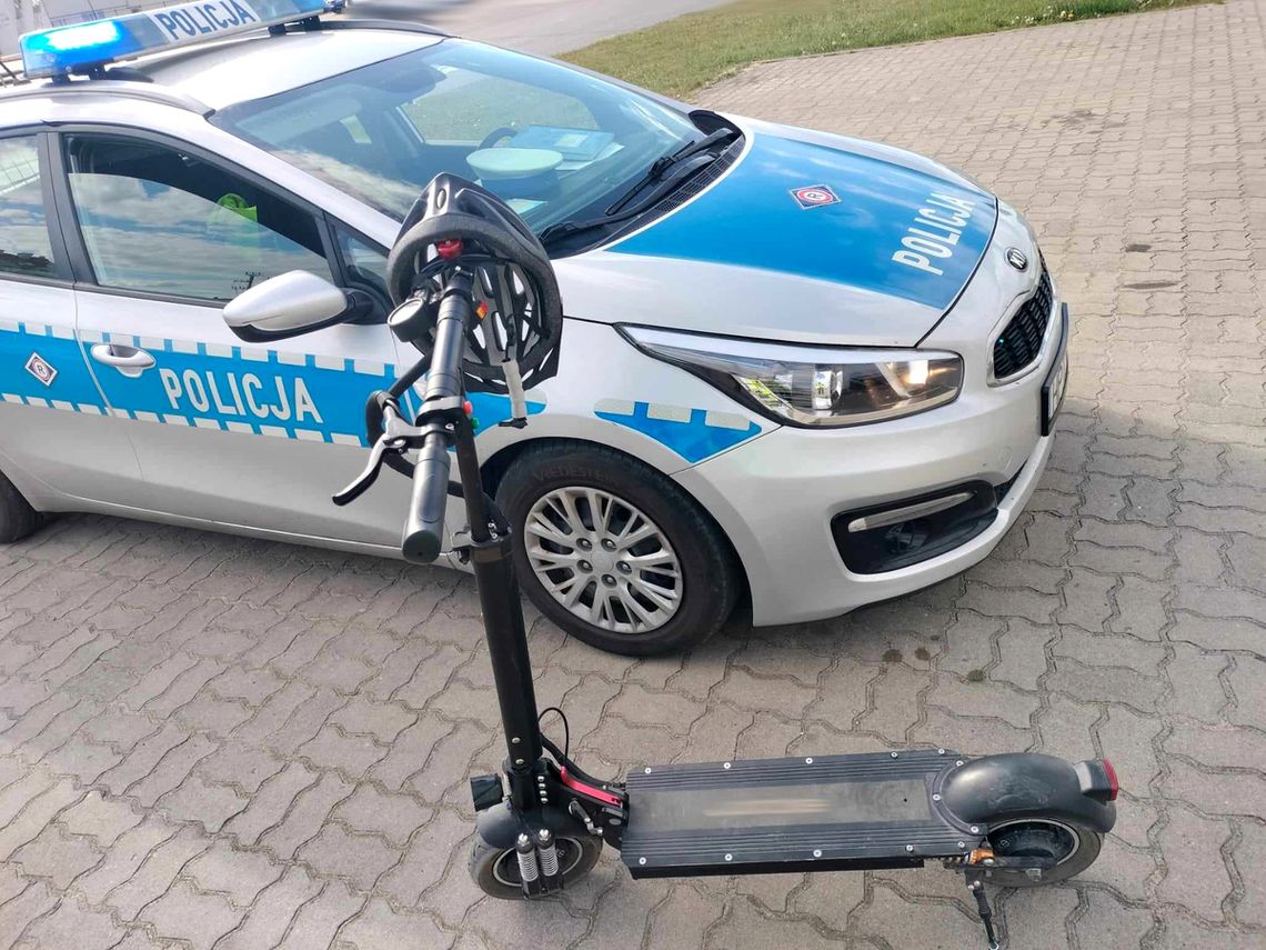 Volkswagen zderzył się z hulajnogą. Poszkodowany 11-latek Volkswagen zderzył się z hulajnogą. Poszkodowany 11-latek