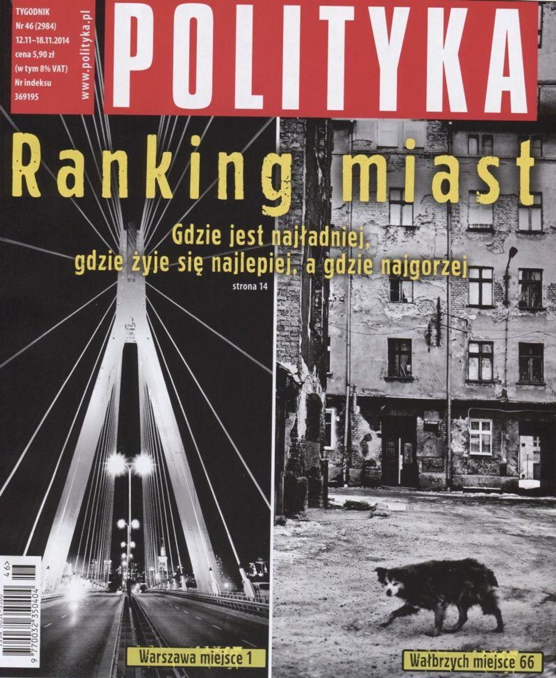 W Kaliszu chce się żyć. Ranking „Polityki”