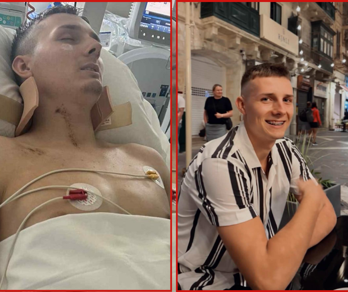 Wakacje w Chorwacji zamieniły się w dramat. Apel o pomoc dla 20-letniego Piotrka