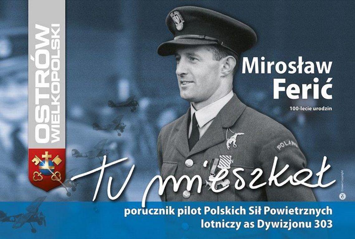 Walczył w dywizjonie 303. As lotnictwa z Ostrowa Wielkopolskiego bohaterem dwóch filmów