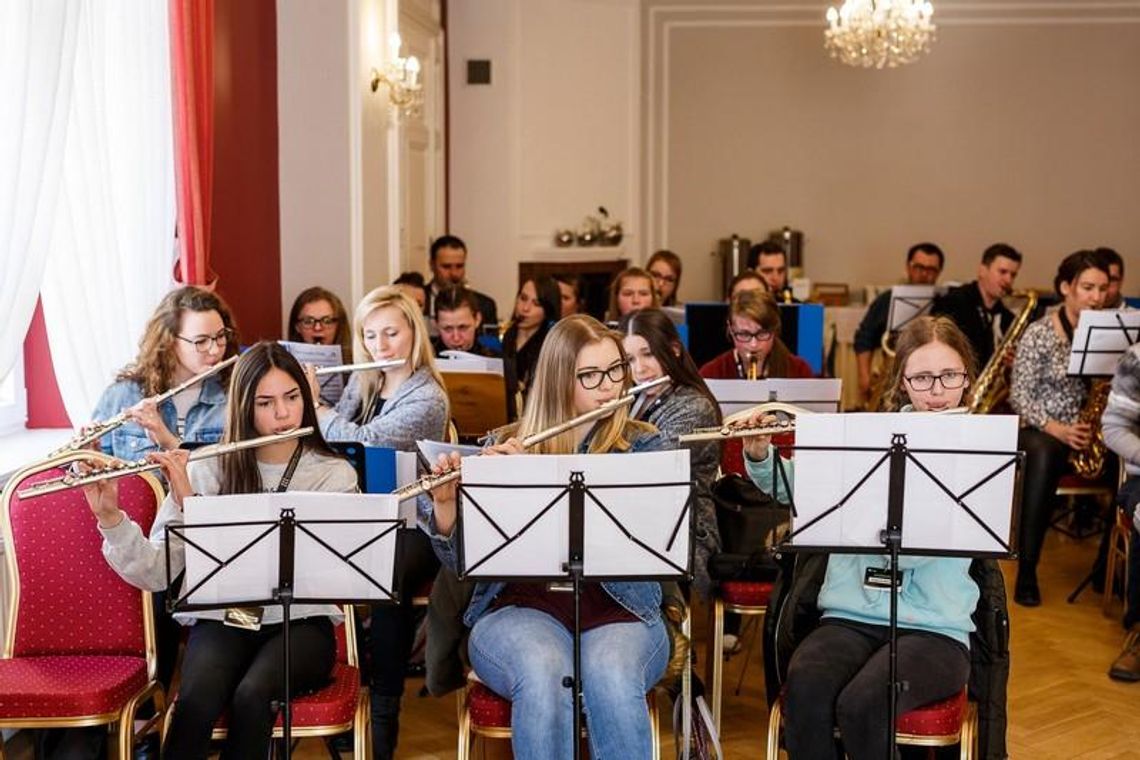 Warsztaty dla muzyków orkiestr dętych w Pawłowicach ZDJĘCIA