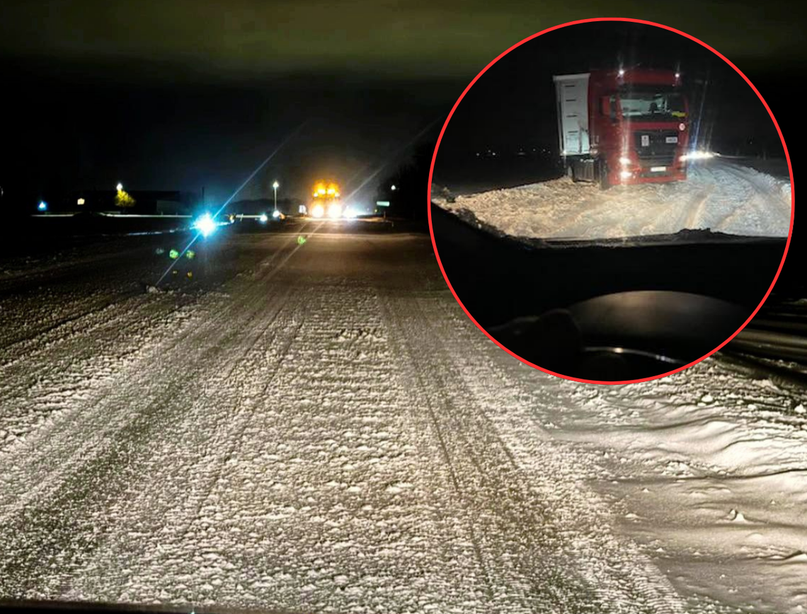 Warunki fatalne. Policja zabiera głos