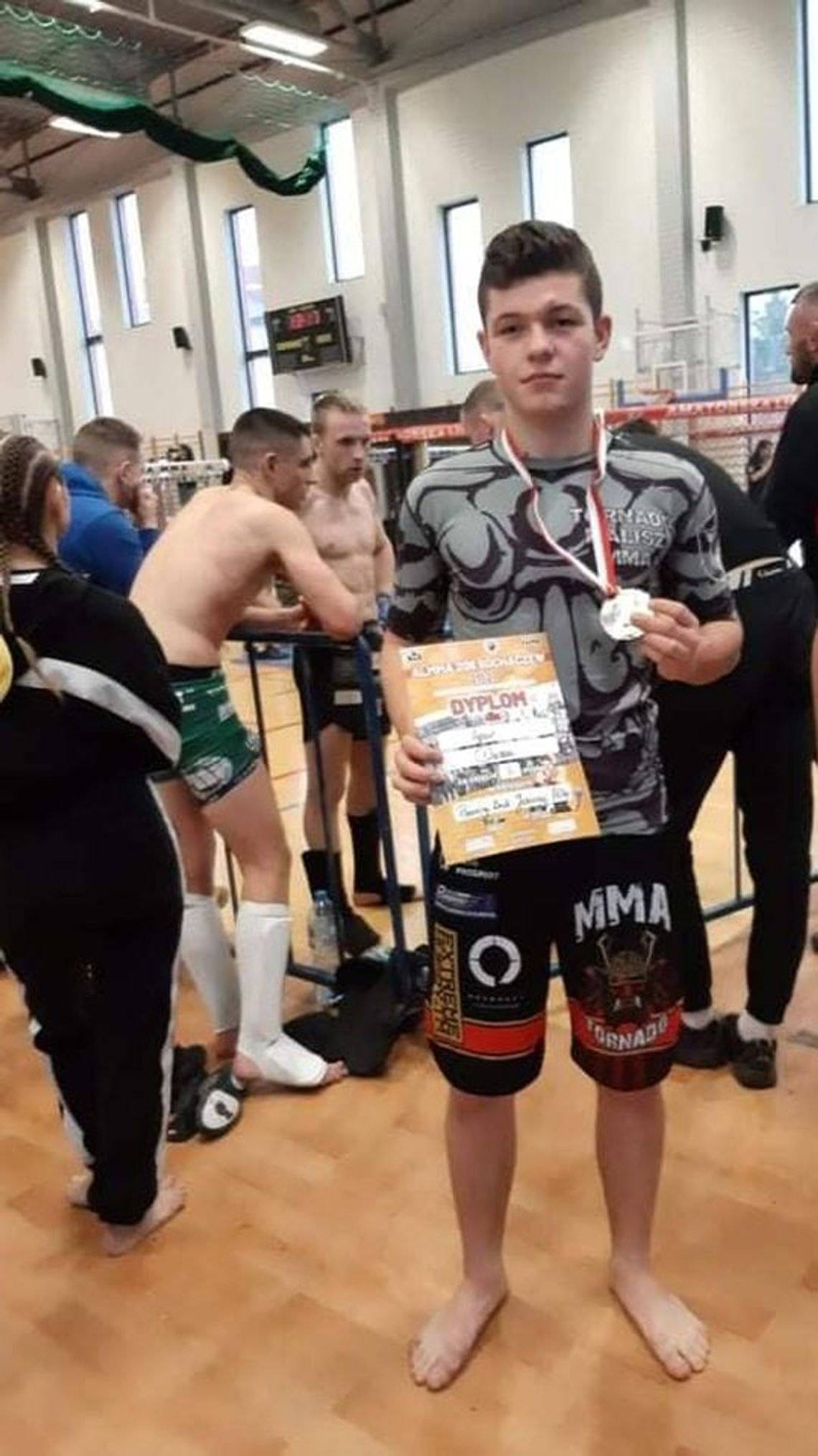 Wicemistrz Europy z MMA Tornado. Sukces kaliszanina Igora Duszy