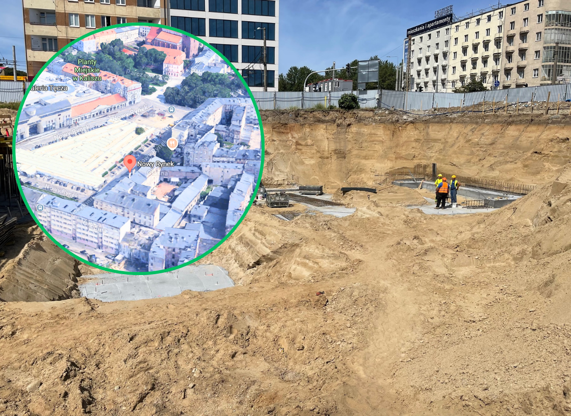 Wielki wykop w centrum miasta. Jest pierwszy przetarg
