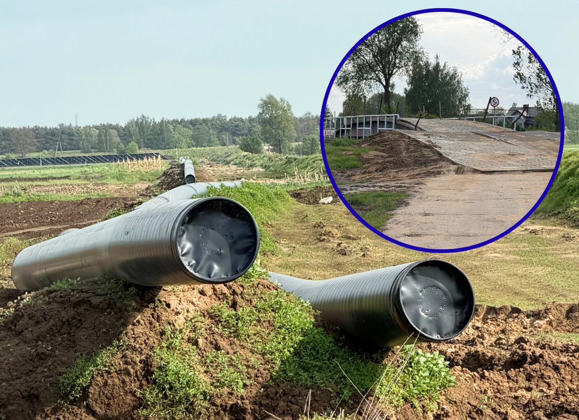 Wiercą pod drogami, wzmacniają mosty. Powstaje GAZOCIĄG Wiercą pod drogami, wzmacniają mosty. Powstaje GAZOCIĄG