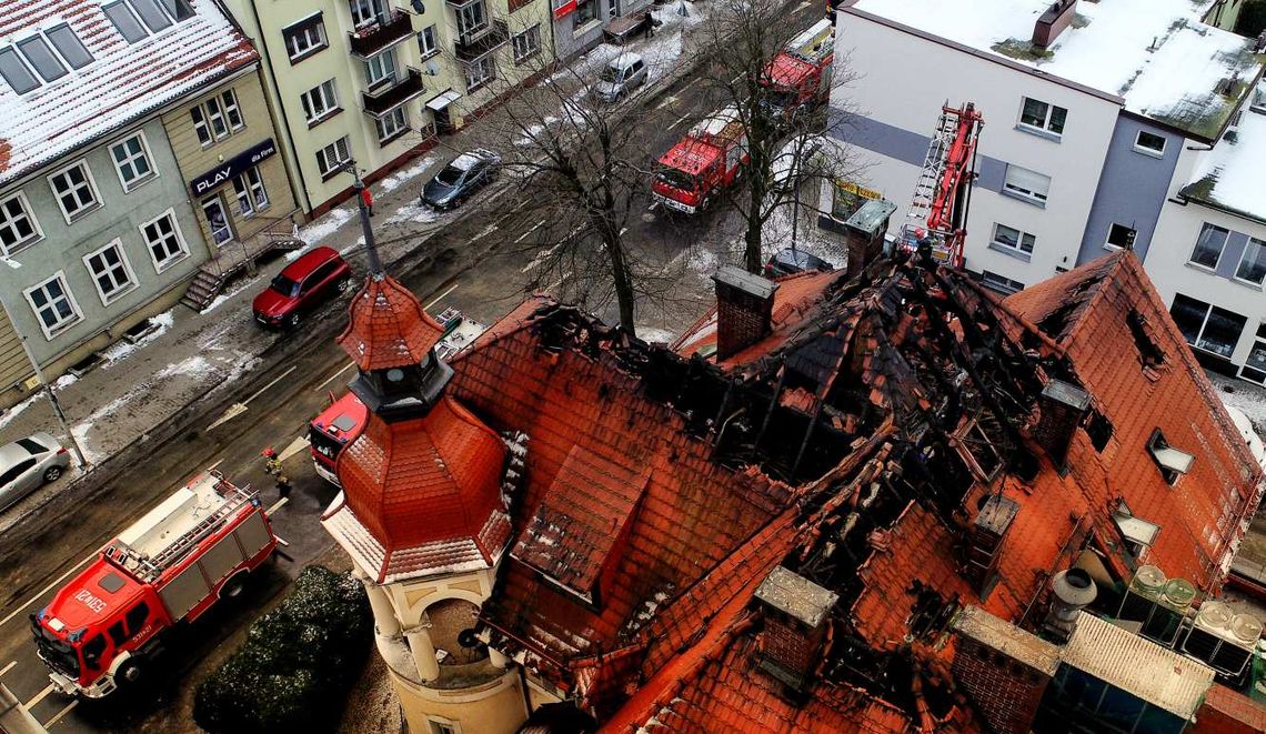 Właściciel spalonego hotelu w Ostrowie jest kaliszaninem. Wiemy, co zamierza zrobić