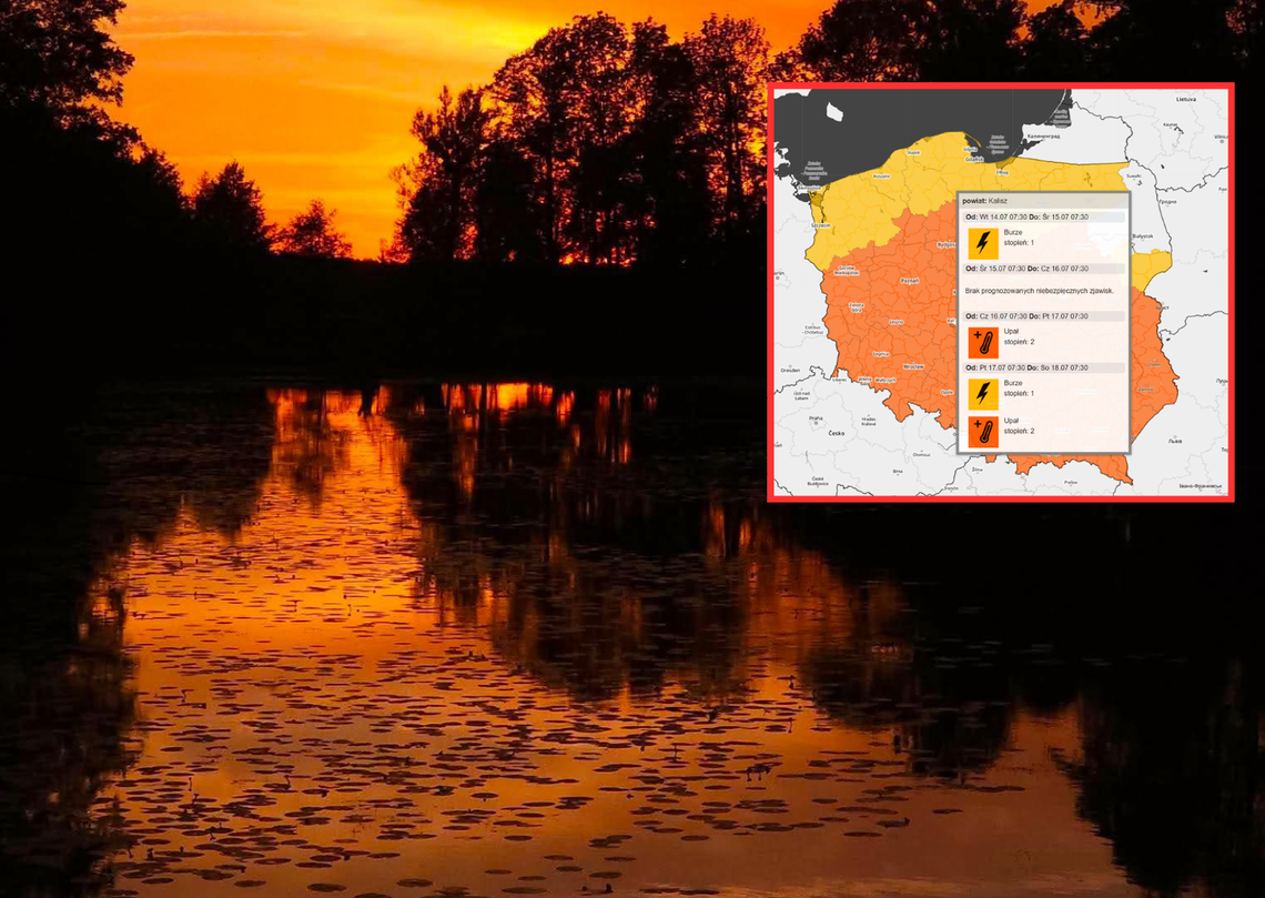 Wracają upały i burze. Nowe prognozy IMGW