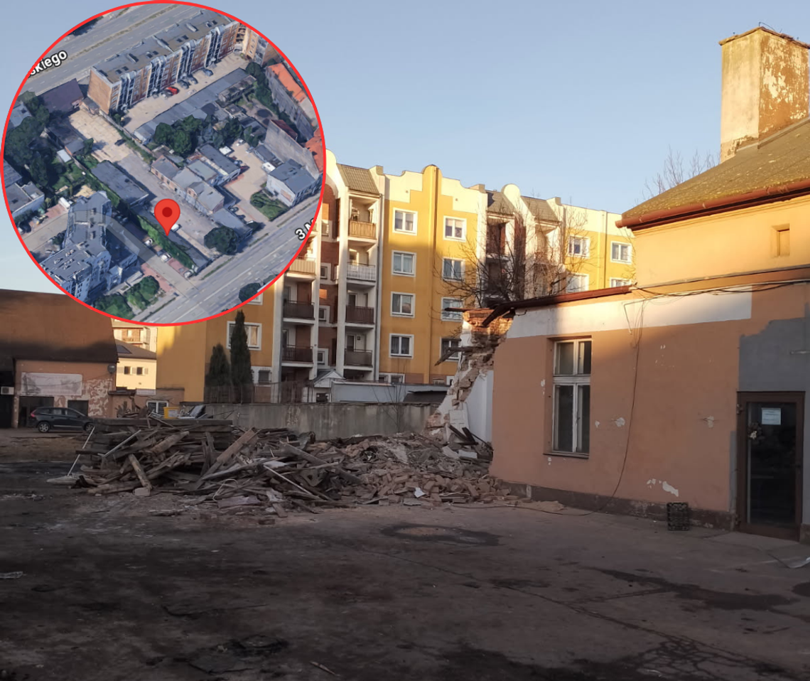 Wyburzają dom z chorym lokatorem. Postawią tam market Wyburzają dom z chorym lokatorem. Postawią tam market