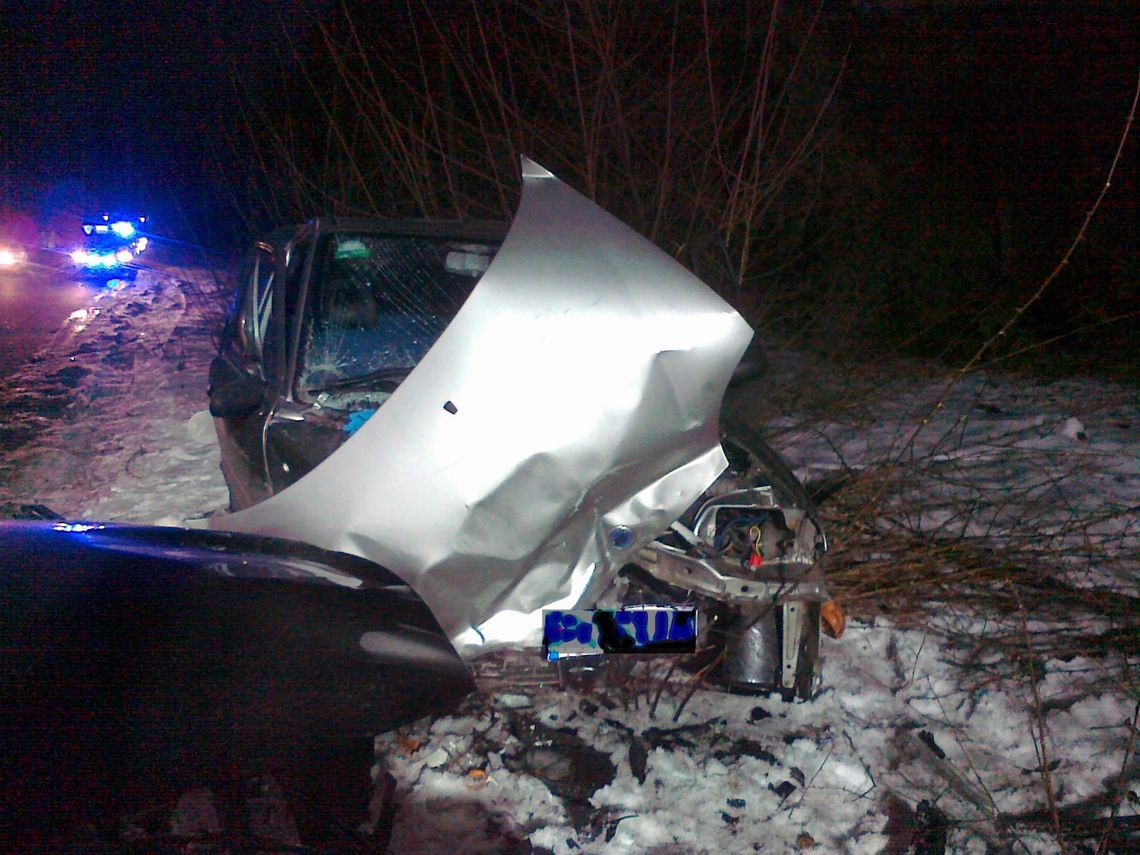 Wypadek w Danowcu. Zderzyły się trzy samochody ZDJĘCIA