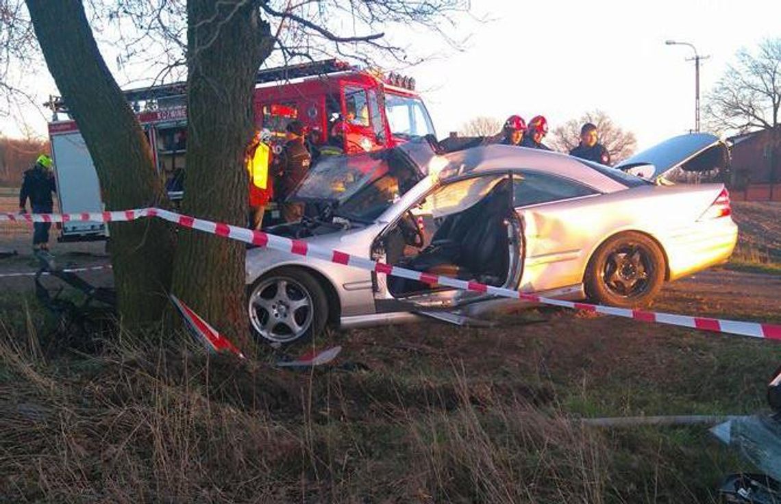 Wypadek w Dębsku. Kaliszanin na oddziale intensywnej terapii