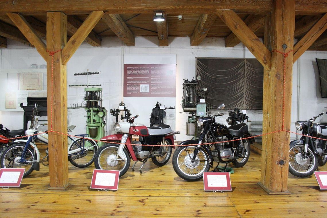 Wystawa motocykli w Muzeum Historii Przemysłu w Opatówku ZDJĘCIA