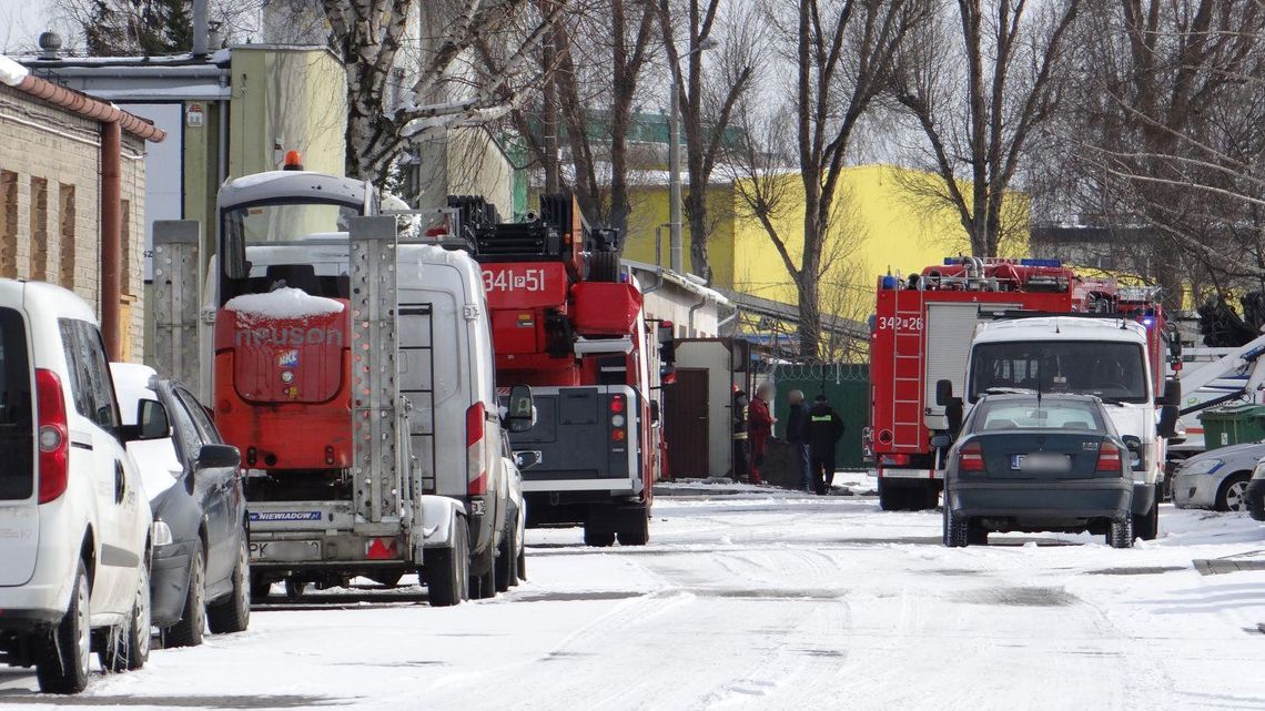 Zadymienie w Enerdze. Interweniowała straż pożarna ZDJĘCIA