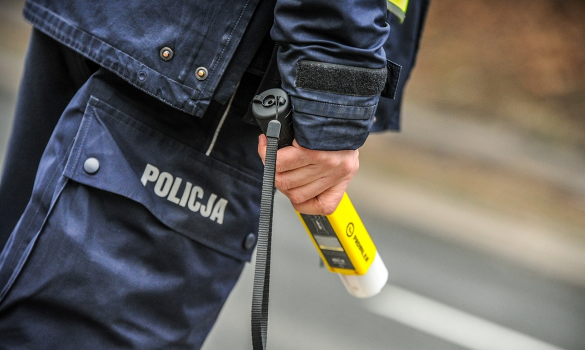 ZALANA W SZTOK! Policjanci byli w szoku ile wydmuchała ta kobieta