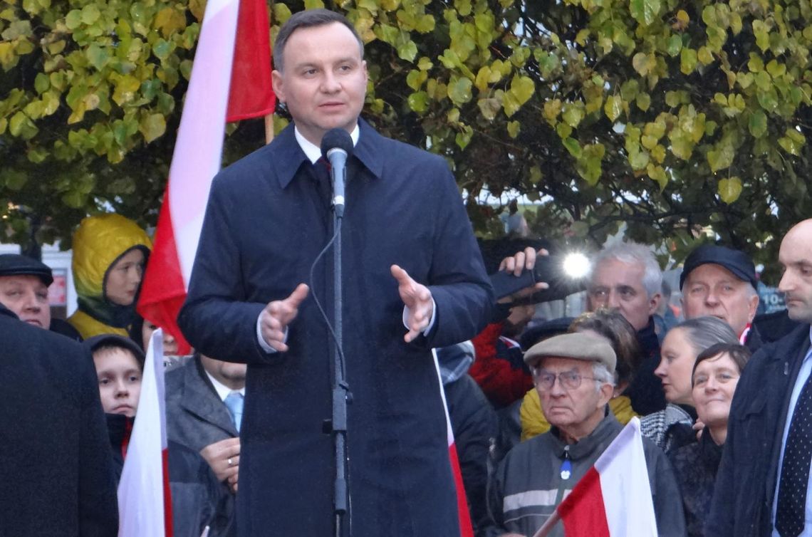 „Zapewniam, że demokracja w Polsce czuje się bardzo dobrze”. Prezydent RP w Pleszewie ZDJĘCIA i WIDEO