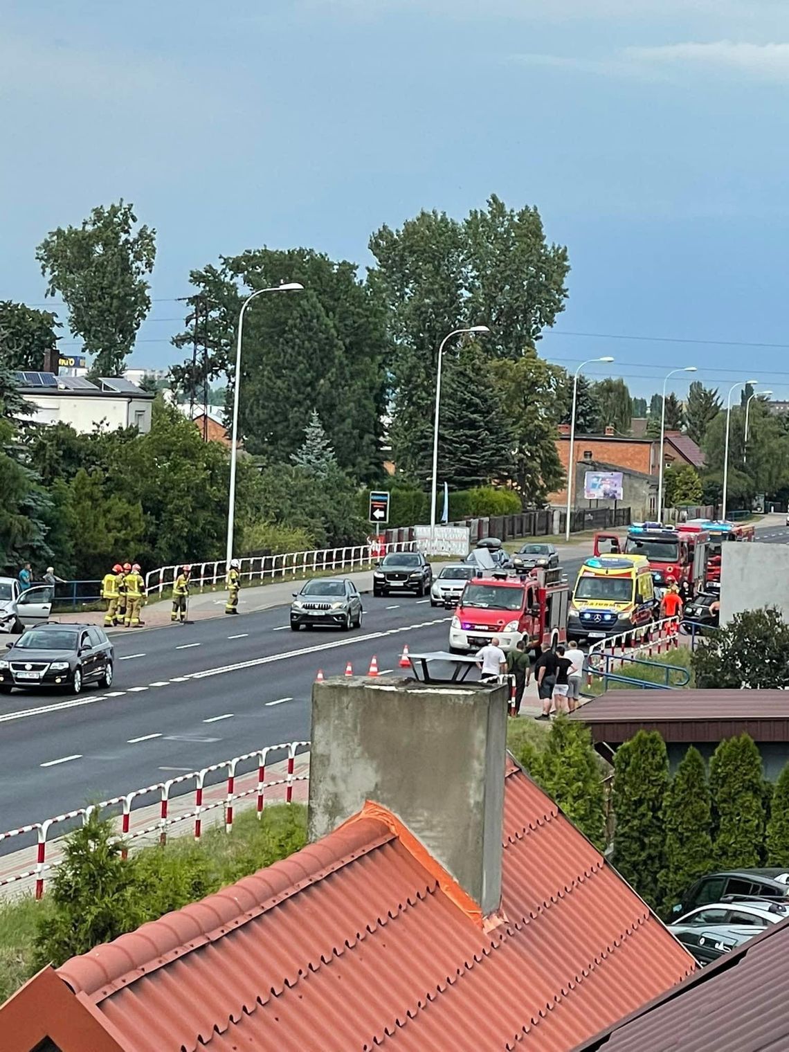 Zapomniał o zachowaniu bezpiecznej odległości. Jedna osoba w szpitalu