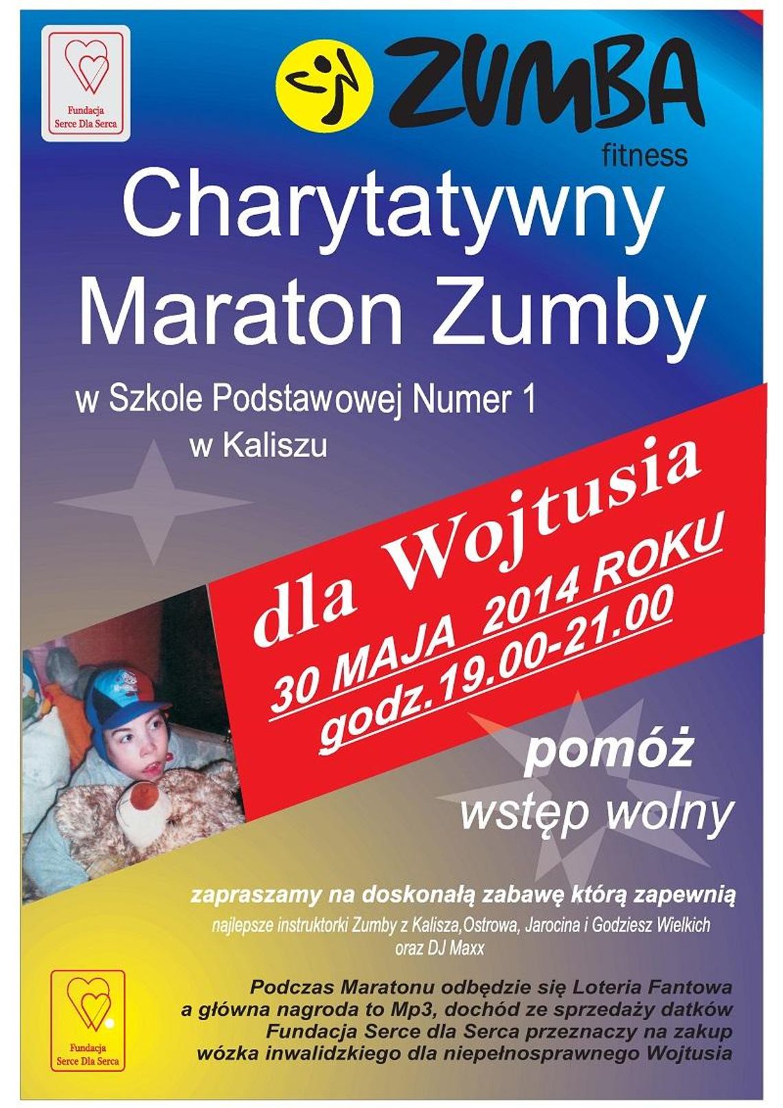 Zatańczą zumbę dla Wojtusia