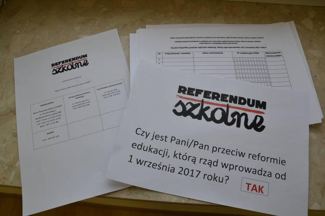 Zbierają podpisy przeciwko reformie edukacji