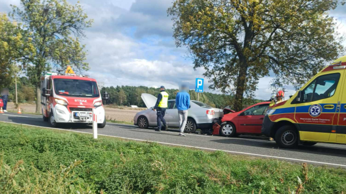 Zabrakło refleksu? Zderzenie 3 aut w powiecie