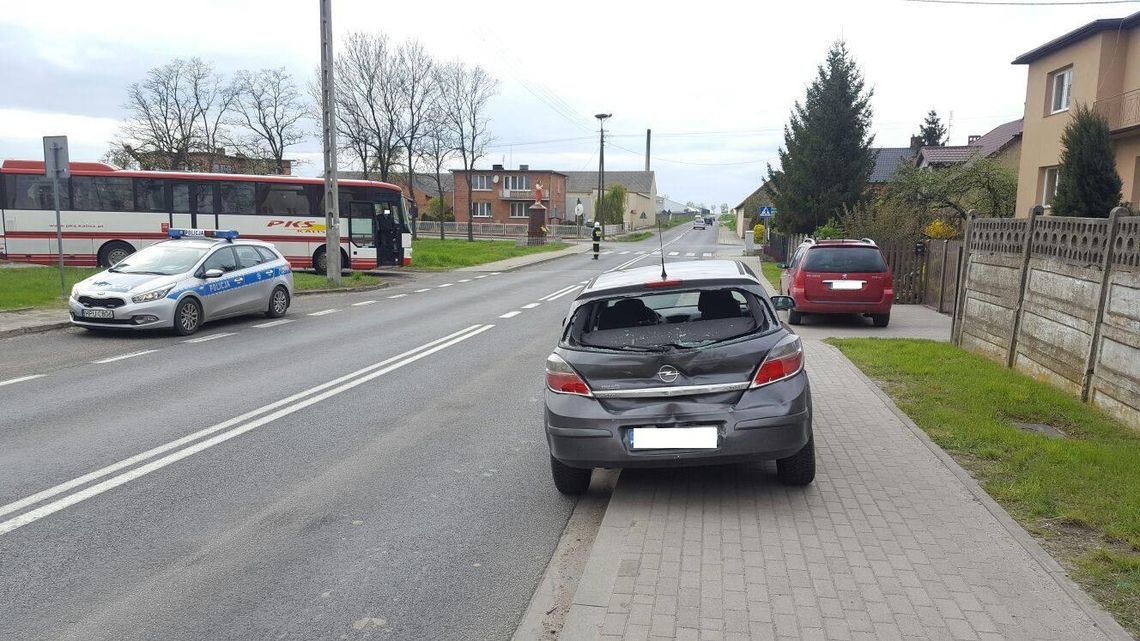 Zderzenie autobusu PKS z osobówką. Poszkodowane dziecko ZDJĘCIA