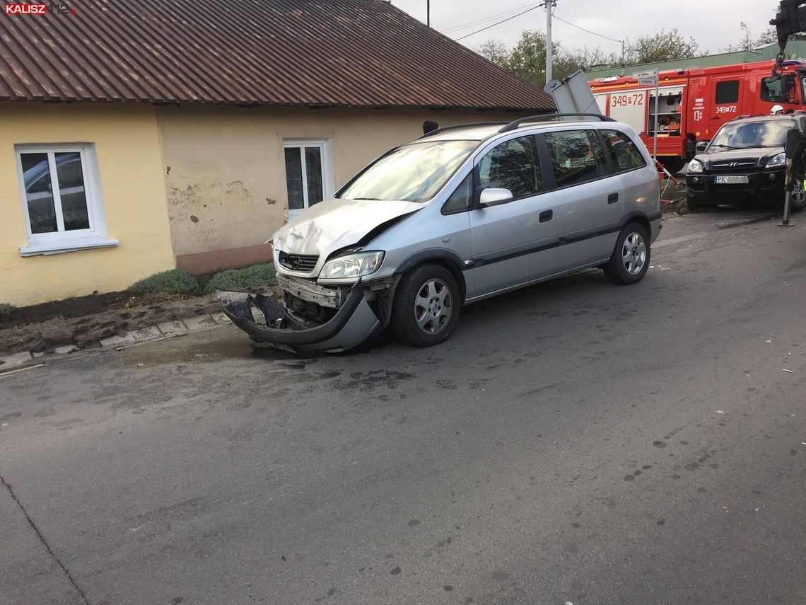 Zderzenie w Tłokini Kościelnej ZDJĘCIA