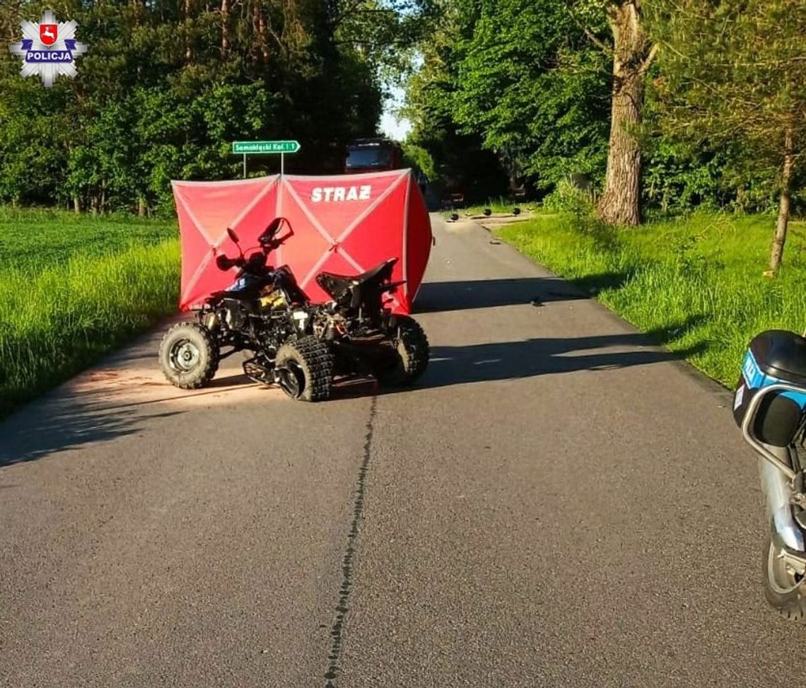 Zginął na czterokołowcu własnej konstrukcji. Stracił nad nim panowanie