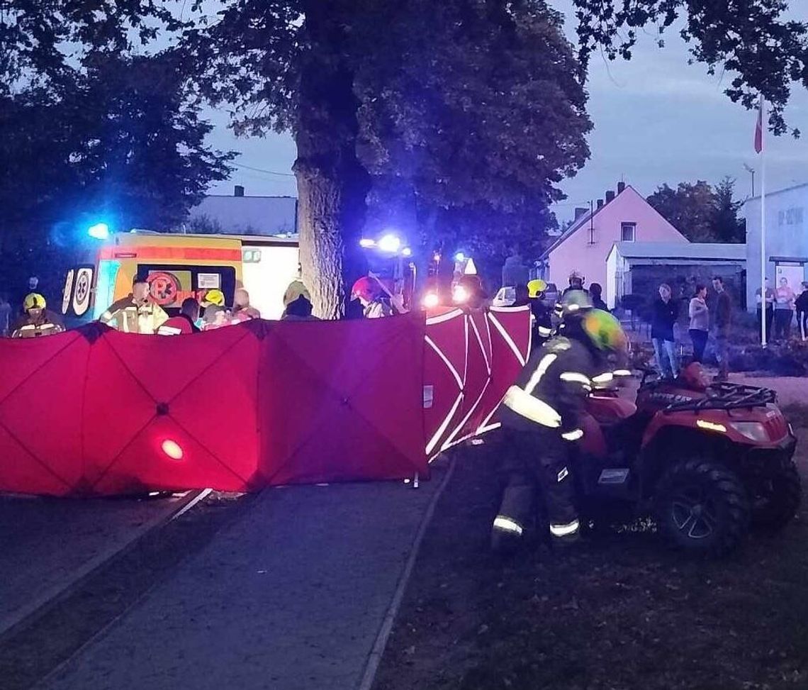 Zginął tuż przy remizie. Nie żyje strażak OSP