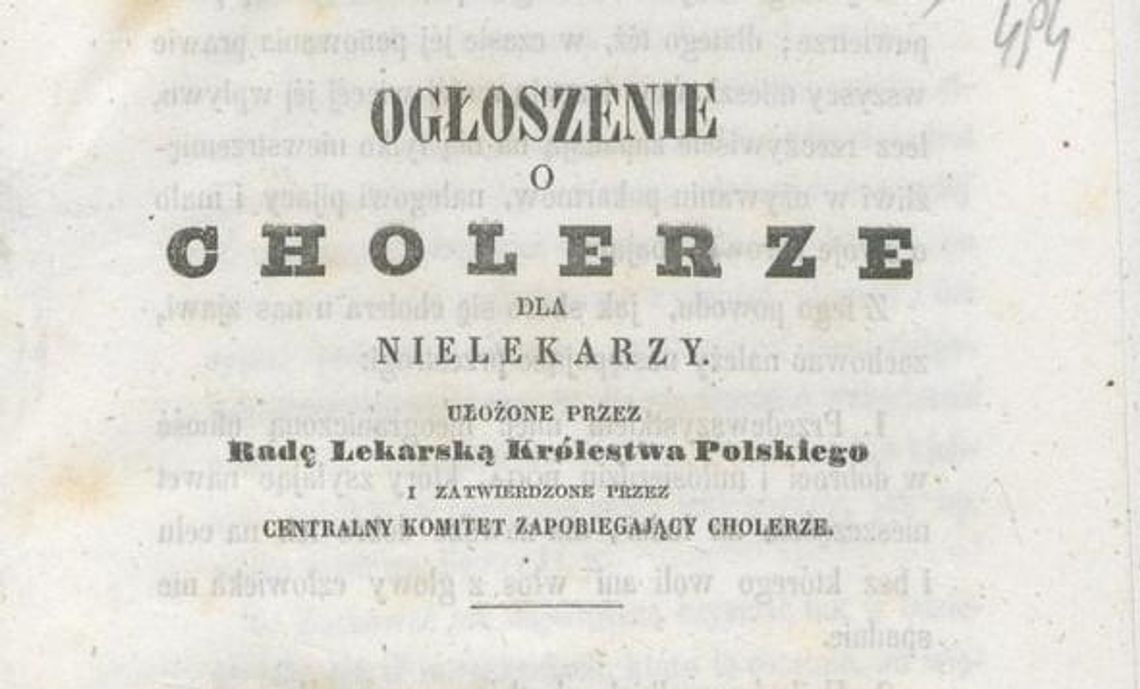 Znakowanie domów chorych, areszt za plucie, zakaz biesiadowania. Jak kaliszanie w przeszłości walczyli z epidemiami?