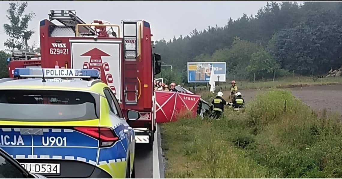 Znów śmiertelny w tym samym miejscu. Droga zablokowana