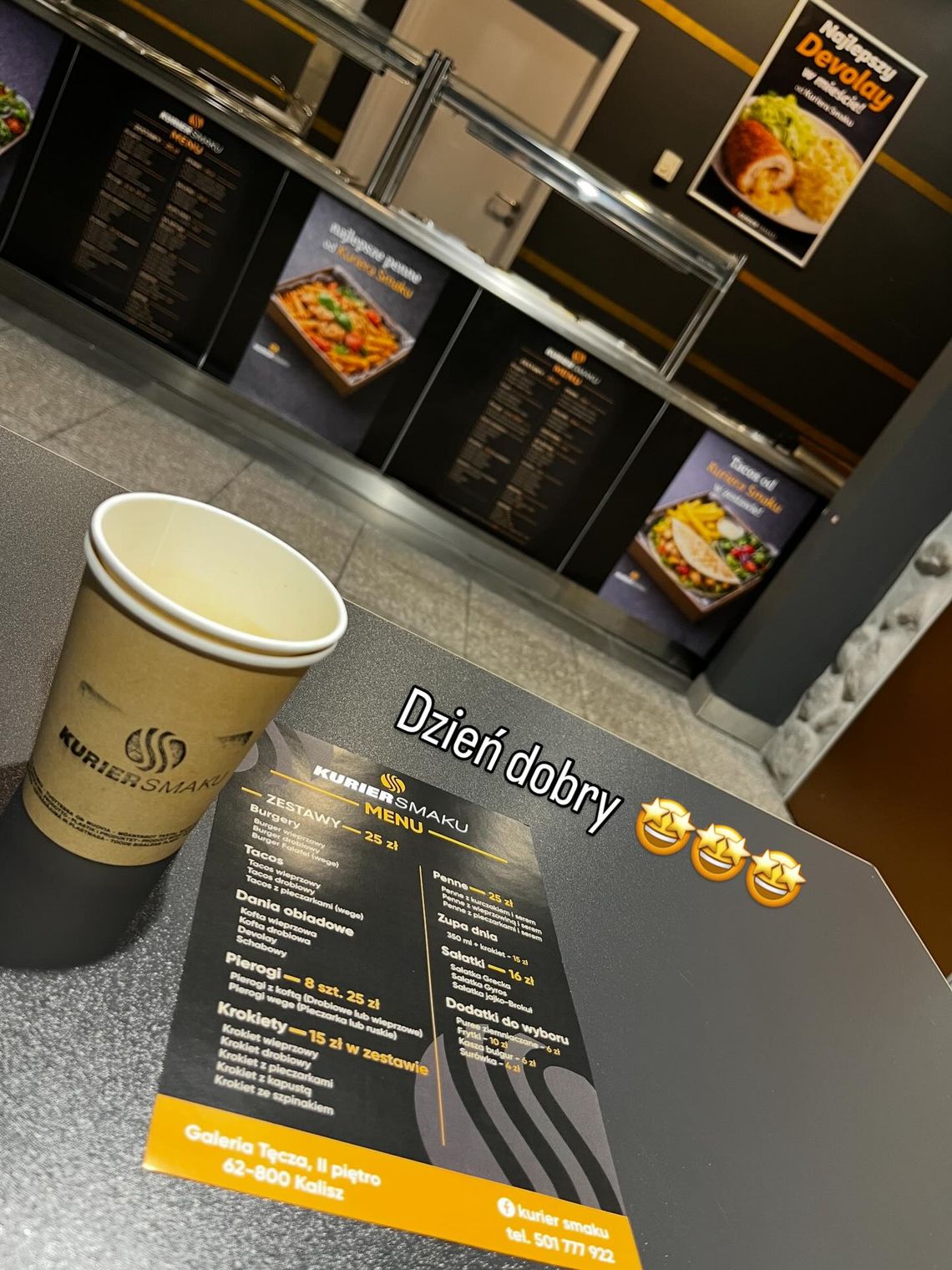 Zupa dnia, burgery, tacosy czy pierogi. NOWY punkt Kuriera Smaku