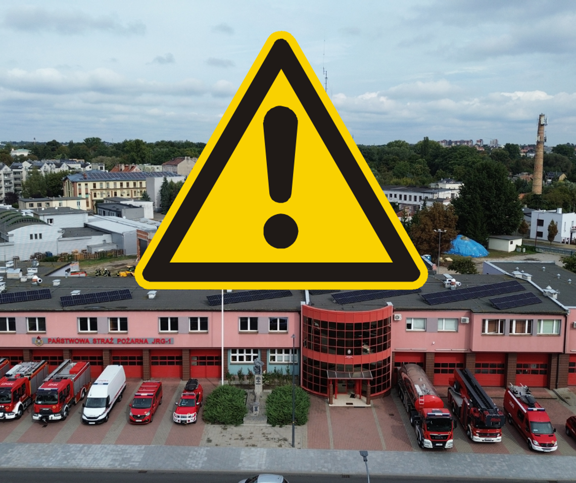 "Zwiększony ruch wozów strażackich". Miasto OSTRZEGA przed utrudnieniami
